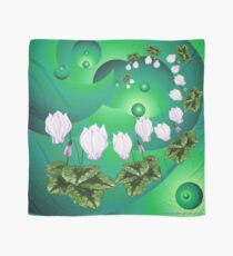 D1G1TAL-M00DZ ~ FLORAL ~ Glade of Cyclamen by tasmanianartist Scarf