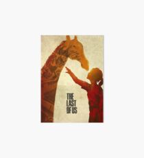 The Last of Us - Ellie and the Giraffe Art Board