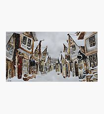 Hogsmeade in the Snow Photographic Print