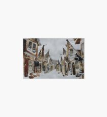 Hogsmeade in the Snow Art Board