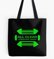 Condition Green : Inspired by Star Trek Tote Bag