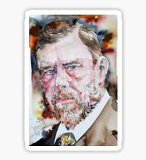 BRAM STOKER - watercolor portrait Sticker
