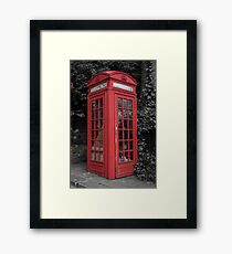 Telephone Engaged Framed Print