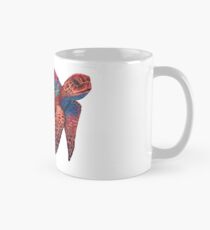 Handgezeichnete bunte Meeresschildkröte Tasse