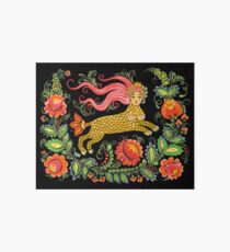 Magical Creature Folk Art (Lamia) Art Board