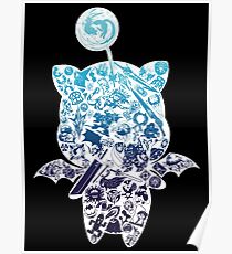 Moogle-verse (blue) Poster