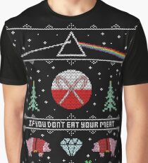 Hey Yule - Pink Christmas Graphic T-Shirt