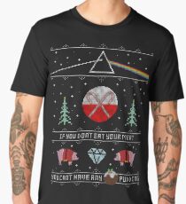 Hey Yule - Pink Christmas Men's Premium T-Shirt