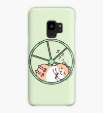 Hamster Sleeping in Exercise Wheel Case/Skin for Samsung Galaxy