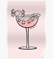Celebrating Axolotl Poster