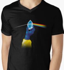 The Dark Side of the Meth (no tag) Men's V-Neck T-Shirt