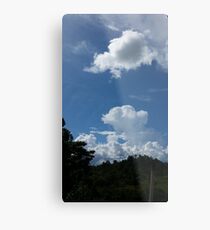 Cielo Nublado Metal Print