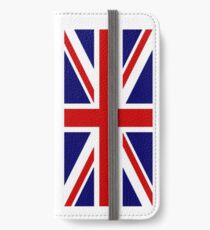 British, Union Jack, PORTRAIT, Flag, 1;2, UK, GB, United Kingdom, Pure & simple iPhone Wallet/Case/Skin