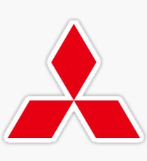 Pegatina Logotipo de Mitsubishi