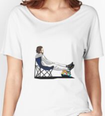 Formula 1 - Fernando Alonso deckchair - Cutout Women's Relaxed Fit T-Shirt