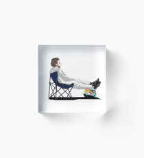 Formula 1 - Fernando Alonso deckchair - Cutout Acrylic Block