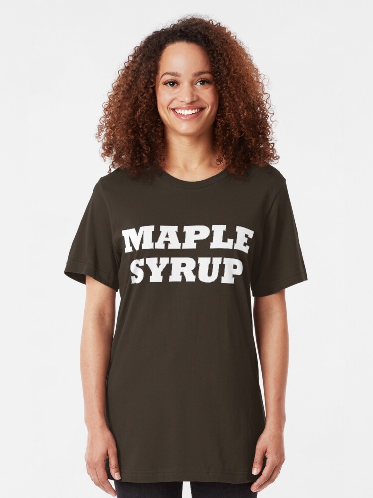 "Maple Syrup Bottle Halloween Costume Party Cute & Funny T Shirt Cute