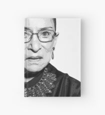 RBG Dissent Collar Ruther Bader Ginsburg Hardcover Journal