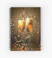 Happy New Year Spiral Notebook