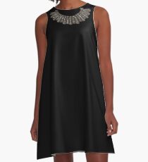 RUTH BADER GINSBURG DISZENTHALSBAND RBG A-Linien Kleid