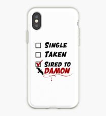 Sired to Damon iPhone Case
