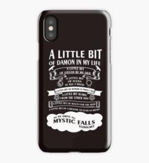 A little bit of Damon In My Life! iPhone Case