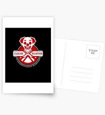 Clown Hunter - No More Funny Business Postcards