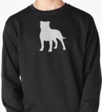 Staffordshire Bull Terrier Silhouette(s) Pullover