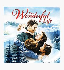 It's a Wonderful Life scene Photographic Print