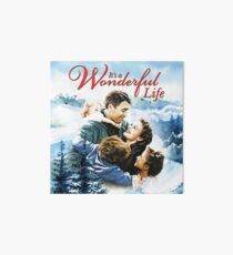 It's a Wonderful Life scene Art Board