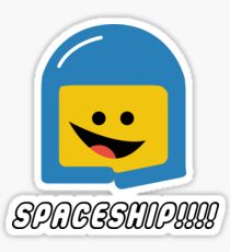 Lego Movie Benny - Raumschiff Sticker