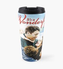 It's a Wonderful Life scene Travel Mug