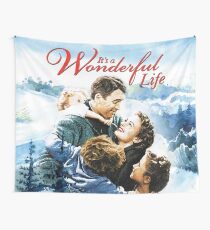 It's a Wonderful Life scene Wall Tapestry