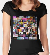 MUSIKALIEN! (Bettdecke, Kleidung, Buch, Kissen, Aufkleber, Etui, Becher usw.) Tailliertes Rundhals-Shirt