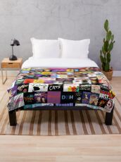 MUSICALS! (Duvet, Clothing, Book, Pillow, Sticker, Case, Mug etc) Throw Blanket