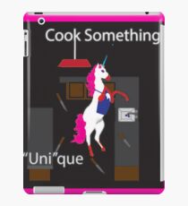 Cook something unique iPad Case/Skin