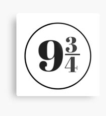 Platform Nine and Three Quarters Metal Print