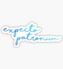 Blue Expecto Patronum Sticker