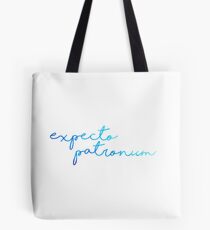 Blue Expecto Patronum Tote Bag