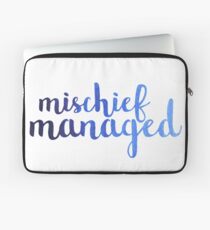 Ombre Mischief Managed Laptop Sleeve