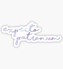 Neon Expecto Patronum Sticker