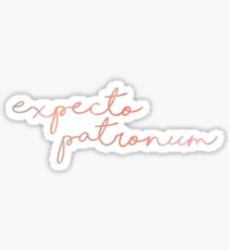 Watercolor Expecto Patronum Sticker
