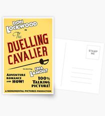 Singin' in the Rain - "The Duelling Cavalier" (Revisited) Postcards