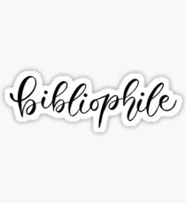 Pegatina Bibliófilo