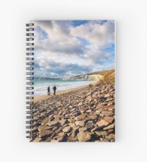 Compton Bay Beach Isle Of Wight Spiral Notebook