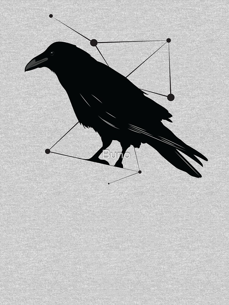 "Crow minimalist tattoo style design" T-shirt by Buno | Redbubble