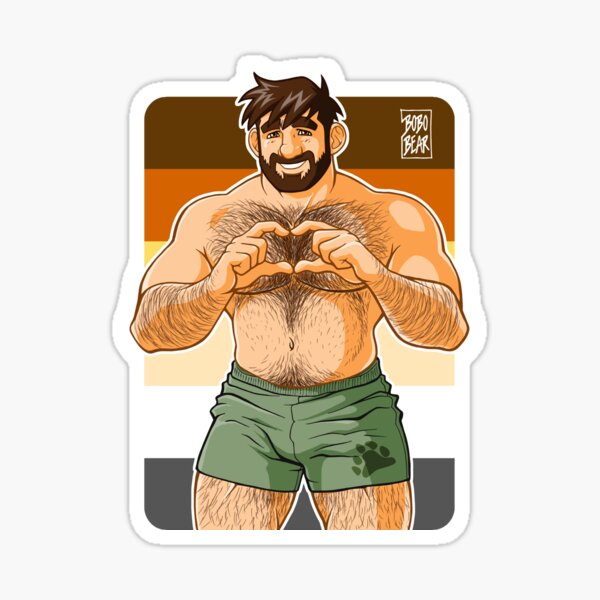 ADAM I LOVE YOU - BEAR PRIDE Sticker