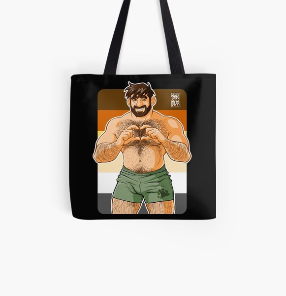 ADAM I LOVE YOU - BEAR PRIDE All Over Print Tote Bag