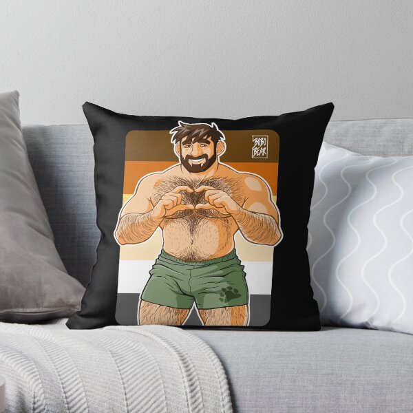 ADAM I LOVE YOU - BEAR PRIDE Throw Pillow