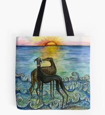 Sunset and True Love Tote Bag